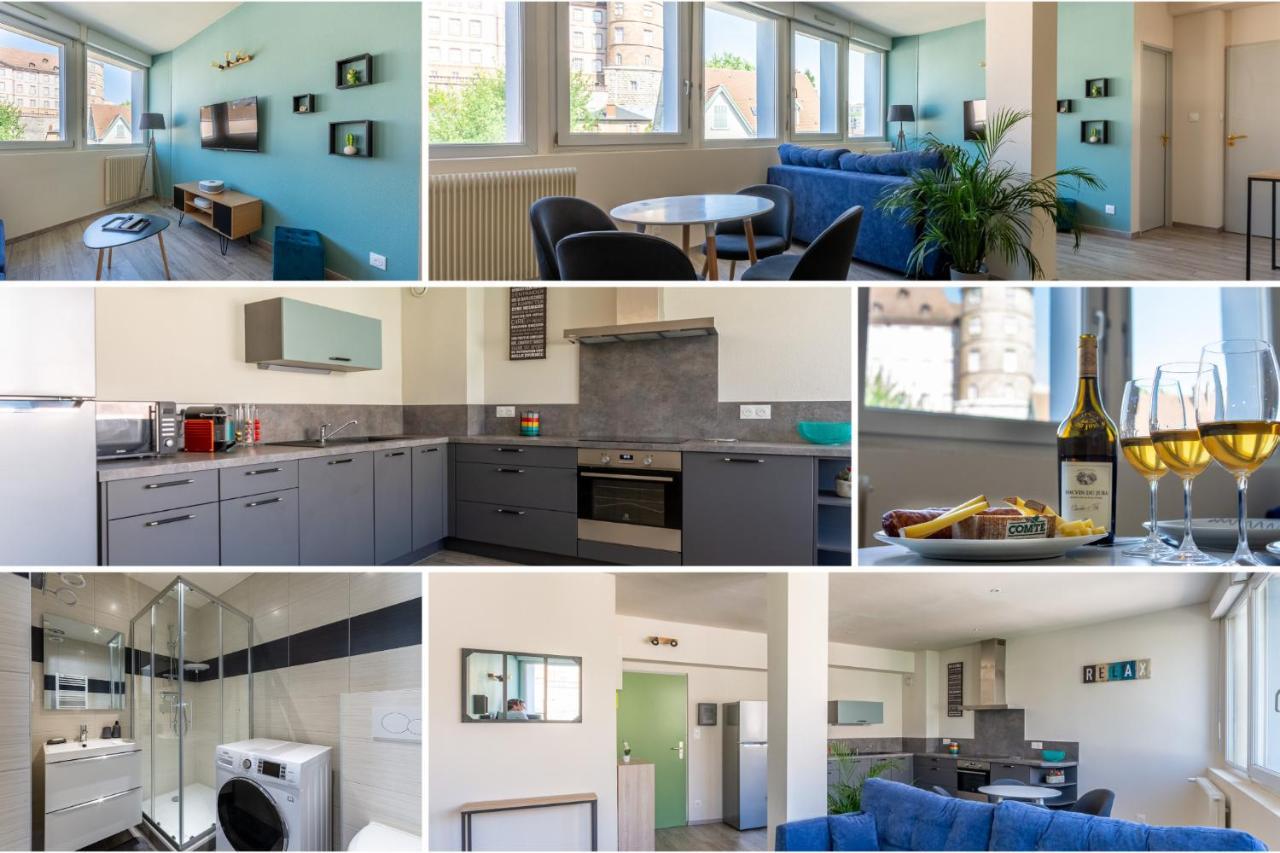 Le 15-Gregimmo-Appart'Hotel Montbeliard Bagian luar foto