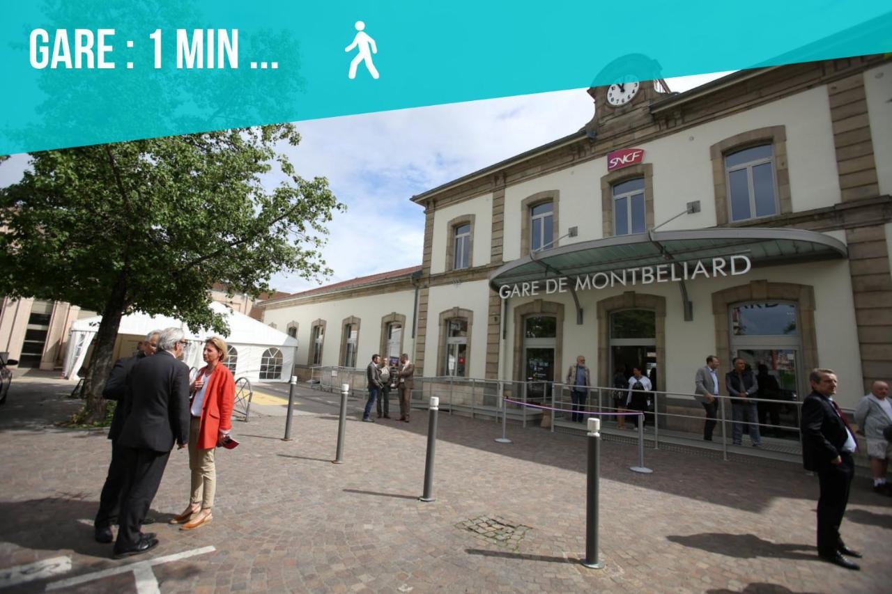 Le 15-Gregimmo-Appart'Hotel Montbeliard Bagian luar foto